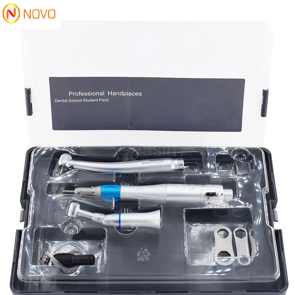 Low speed kit handpiece with LED Light high speed handpiece