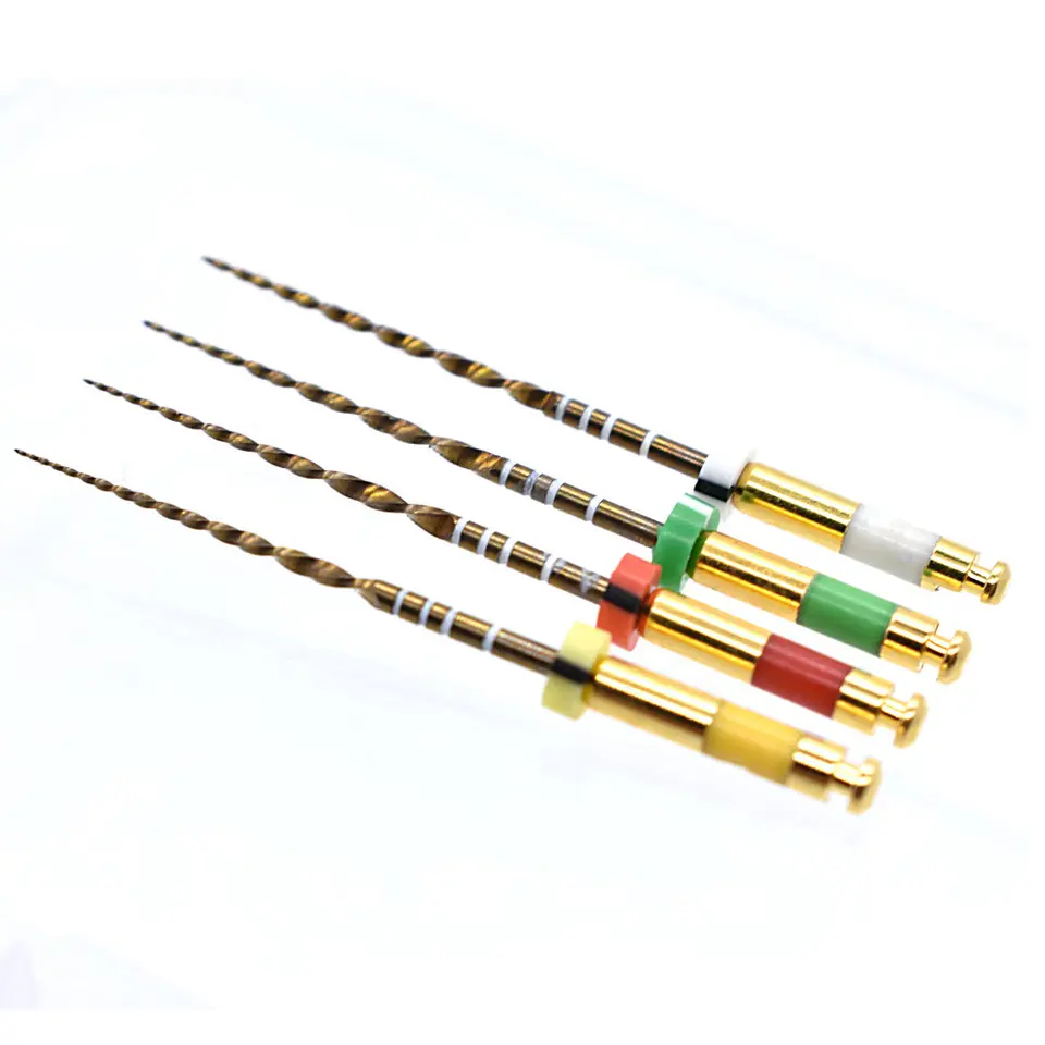 Wave One Gold Rotary Files Engine Heat Activation Flexible endodontic root canal files